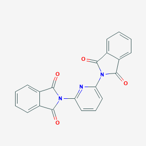 molecular formula C21H11N3O4 B386546 2,6-Diphthalimidopyridine 
