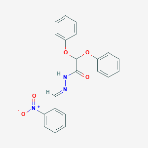 N'-{2-nitrobenzylidene}-2,2-diphenoxyacetohydrazide