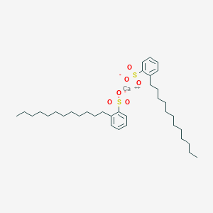 molecular formula C36H58CaO6S2 B038657 十二烷基苯磺酸钙盐 CAS No. 26264-06-2