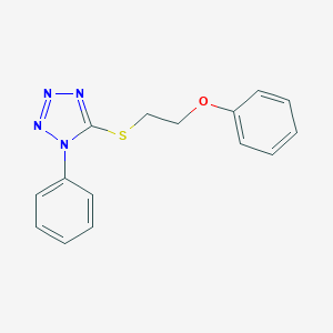 5-(2-Phenoxyethylsulfanyl)-1-phenyltetrazole