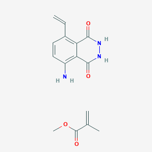 B038660 5-Amino-8-vinylphthalazine-1,4(2H,3H)-dione-methyl methacrylate copolymer CAS No. 121864-91-3