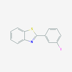 molecular formula C13H8INS B386672 2-(3-Iodophenyl)-1,3-benzothiazole 