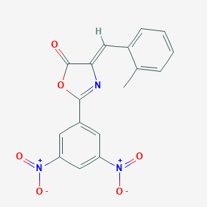 2-(3,5-Dinitrophenyl)-4-(2-methylbenzylidene)-5(4H)-oxazolone