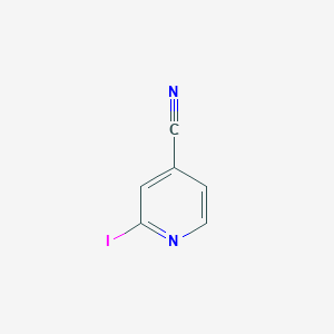 B038671 2-Iodopyridine-4-carbonitrile CAS No. 114821-24-8