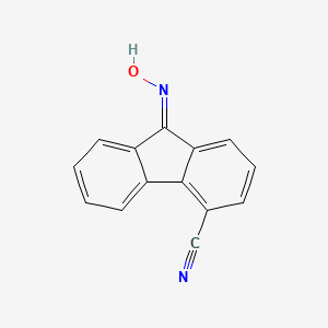 9-(hydroxyimino)-9H-fluorene-4-carbonitrile