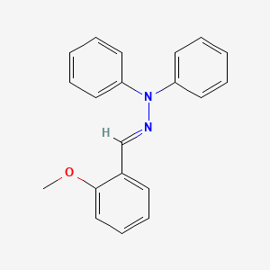 molecular formula C20H18N2O B3867982 2-methoxybenzaldehyde diphenylhydrazone 