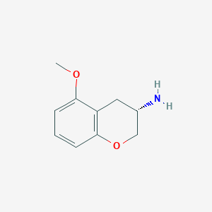 B038680 (S)-5-methoxychroman-3-amine CAS No. 117422-50-1