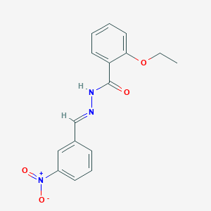 2-ethoxy-N'-(3-nitrobenzylidene)benzohydrazide