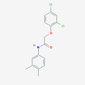 molecular formula C16H15Cl2NO2 B386836 2-(2,4-dichlorophenoxy)-N-(3,4-dimethylphenyl)acetamide 