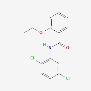 molecular formula C15H13Cl2NO2 B3868378 N-(2,5-dichlorophenyl)-2-ethoxybenzamide CAS No. 314023-59-1