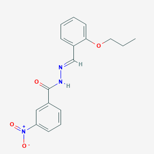 3-nitro-N'-(2-propoxybenzylidene)benzohydrazide