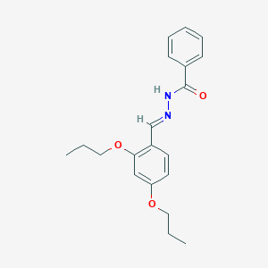 N'-(2,4-dipropoxybenzylidene)benzohydrazide