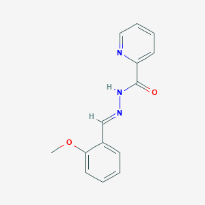 N'-[(E)-(2-methoxyphenyl)methylidene]pyridine-2-carbohydrazide