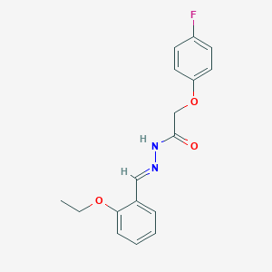N'-(2-ethoxybenzylidene)-2-(4-fluorophenoxy)acetohydrazide