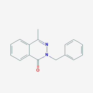 molecular formula C16H14N2O B3869773 2-benzyl-4-methyl-1(2H)-phthalazinone CAS No. 5580-07-4