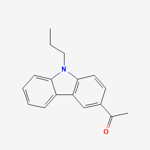1-(9-propyl-9H-carbazol-3-yl)ethanone