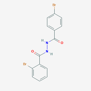 2-Bromo-N'-(4-bromobenzoyl)benzohydrazide
