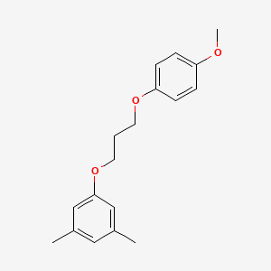 1-[3-(4-methoxyphenoxy)propoxy]-3,5-dimethylbenzene