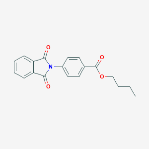 molecular formula C19H17NO4 B387048 butyl 4-(1,3-dioxo-1,3-dihydro-2H-isoindol-2-yl)benzoate 
