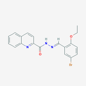 N'-(5-bromo-2-ethoxybenzylidene)-2-quinolinecarbohydrazide