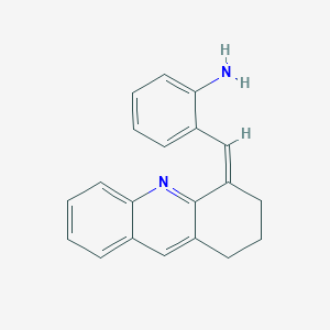 molecular formula C20H18N2 B3870748 2-(2,3-dihydro-4(1H)-acridinylidenemethyl)aniline 