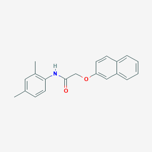 molecular formula C20H19NO2 B387089 N-(2,4-dimethylphenyl)-2-(2-naphthyloxy)acetamide 