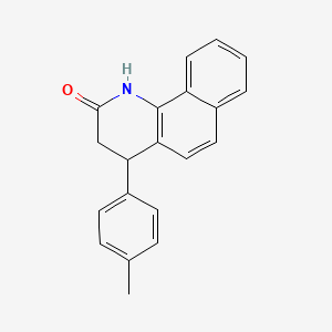 4-(4-methylphenyl)-3,4-dihydrobenzo[h]quinolin-2(1H)-one