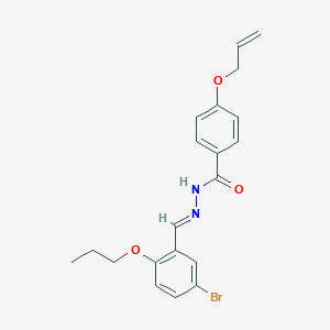 4-(allyloxy)-N'-(5-bromo-2-propoxybenzylidene)benzohydrazide