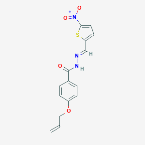 4-(allyloxy)-N'-({5-nitro-2-thienyl}methylene)benzohydrazide