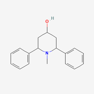 1-methyl-2,6-diphenyl-4-piperidinol