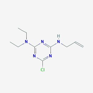 N'-allyl-6-chloro-N,N-diethyl-1,3,5-triazine-2,4-diamine