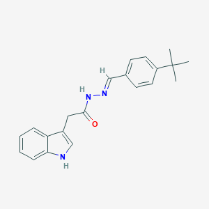 N'-(4-tert-butylbenzylidene)-2-(1H-indol-3-yl)acetohydrazide