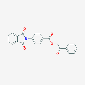 2-Oxo-2-phenylethyl 4-(1,3-dioxo-1,3-dihydro-2H-isoindol-2-yl)benzoate