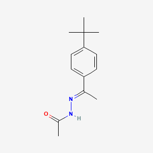 N'-[1-(4-tert-butylphenyl)ethylidene]acetohydrazide