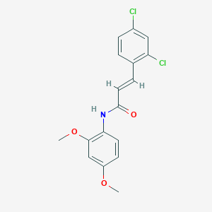 3-(2,4-dichlorophenyl)-N-(2,4-dimethoxyphenyl)acrylamide