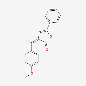 3-(4-Methoxybenzylidene)-5-phenylfuran-2(3h)-one