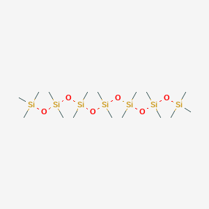 molecular formula C16H48O6Si7 B038720 十六甲基七硅氧烷 CAS No. 541-01-5