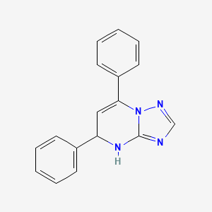 5,7-Diphenyl-4,5-dihydro-[1,2,4]triazolo[1,5-a]pyrimidine