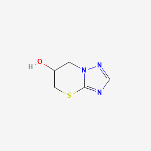 6,7-dihydro-5H-[1,2,4]triazolo[5,1-b][1,3]thiazin-6-ol