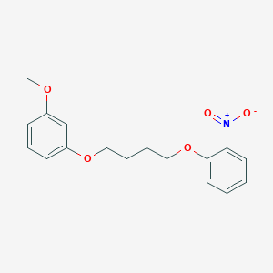 1-[4-(3-methoxyphenoxy)butoxy]-2-nitrobenzene