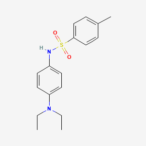 N-[4-(DIETHYLAMINO)PHENYL]-4-METHYLBENZENE-1-SULFONAMIDE