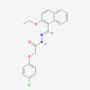 2-(4-chlorophenoxy)-N'-[(2-ethoxy-1-naphthyl)methylene]acetohydrazide