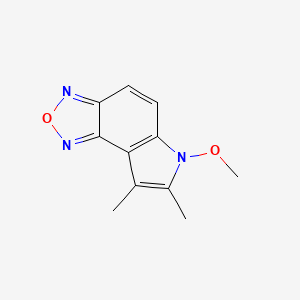 6-methoxy-7,8-dimethyl-6H-[1,2,5]oxadiazolo[3,4-e]indole