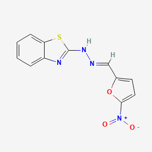 5-nitro-2-furaldehyde 1,3-benzothiazol-2-ylhydrazone