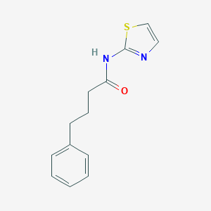 4-phenyl-N-(1,3-thiazol-2-yl)butanamide