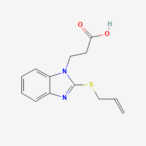 3-[2-(allylthio)-1H-benzimidazol-1-yl]propanoic acid