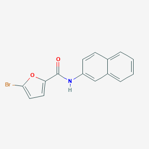molecular formula C15H10BrNO2 B387326 5-bromo-N-(2-naphthyl)-2-furamide 