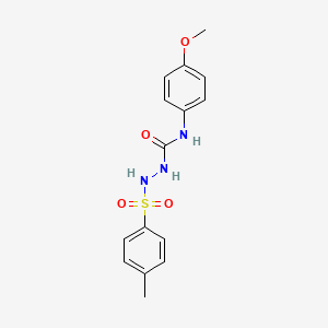 1-(4-Methoxyphenyl)-3-[(4-methylphenyl)sulfonylamino]urea