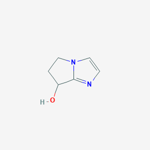B038734 6,7-Dihydro-5H-pyrrolo[1,2-a]imidazol-7-ol CAS No. 112513-79-8