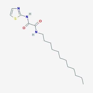 molecular formula C17H29N3O2S B387346 N-Dodecyl-N'-thiazol-2-yl-oxalamide CAS No. 296245-21-1